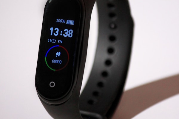 Fitness tracker for step and workout tracking